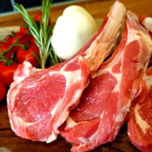 Basse côte d'agneau