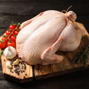 Brochette poulet poivrons