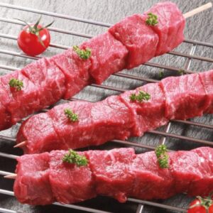 Brochette de bœuf nature
